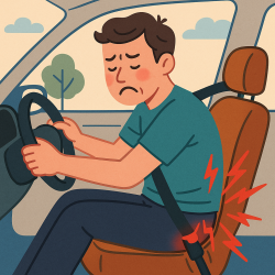 【大里區駕駛腰臀整復推薦】開車腰痠、屁股痛？久坐族必看的根本解方！