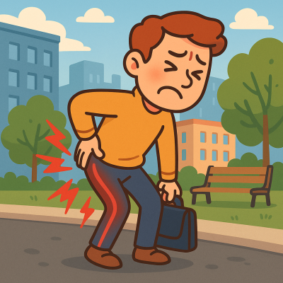 【台北士林坐骨神經痛整復推薦】從腰到腳麻、痛、刺？問題不在你的腿，而在「這裡」！