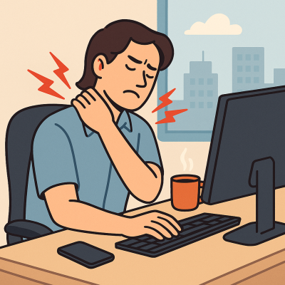 【桃園區肩頸痠痛整復推薦】通勤族、上班族肩頸僵硬爆增！真正原因不是累，而是「結構失衡」