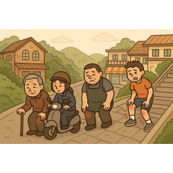 【大溪區膝蓋痛整復推薦】爬坡、走路、上下樓卡卡痛？大溪人最常見的膝蓋問題一次解答