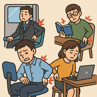 板橋久坐族腰痛大爆發！為什麼「越坐越痛」？整復如何一次改善？