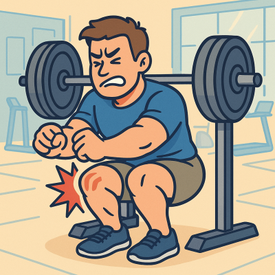 台北大安區深蹲膝蓋痛暴增！健身族最怕的「卡卡痛」其實不是膝蓋問題｜大安整復推薦