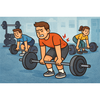 台中西屯健身族硬舉下背痛？ 不是你核心太弱，是結構順序整個錯了｜整復解析