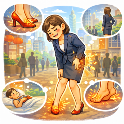 信義區穿高跟鞋前腳掌痛、腳趾灼熱？ 不是鞋太硬，是你的重心長期被推到最前面