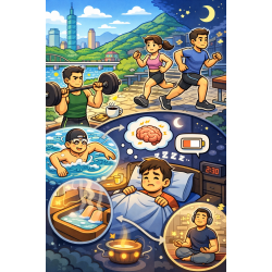 台北北投區訓練後越練越累、晚上睡不好? 問題不一定在訓練量,而是身體一直「關不掉警戒模式」 台北北投區訓練後越練越累、晚上睡不好? 問題不一定在訓練量,而是身體一直「關不掉警戒模式」