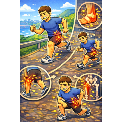 台中霧峰區跑步後腳踝卡、步頻變亂？ 不是鞋不對，是「腳踝沒有接上整條動力鏈」