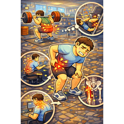 高雄苓雅區深蹲後下背卡住？ 不是核心太弱，是「骨盆沒有接住重量」