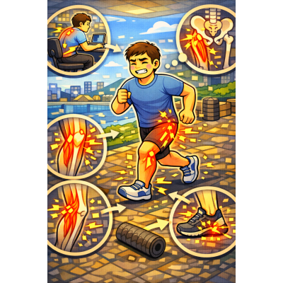 高雄左營區跑步後小腿外側特別緊？ 不是拉不夠，是下肢結構在「偷代班」