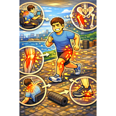 嘉義東區跑步後小腿外側特別緊？ 不是拉不夠，是下肢結構在「代班」