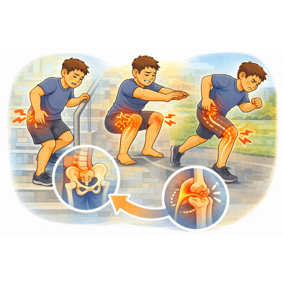 膝蓋痛一直好不了？問題可能不在膝蓋，而在骨盆