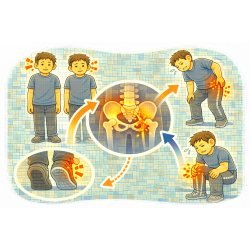 長短腳是真的嗎？其實多數是骨盆旋轉造成的假性差距