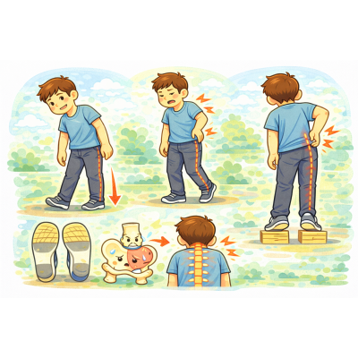 走路總覺得一邊比較長？很多人其實是「假性長短腳」