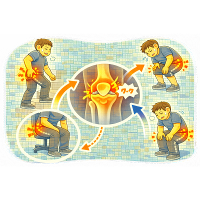 膝蓋一直喀喀響？很多膝蓋聲音其實與髖關節有關