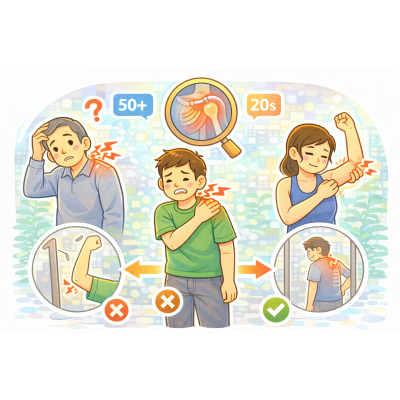 五十肩是什麼？其實不只是年紀的問題
