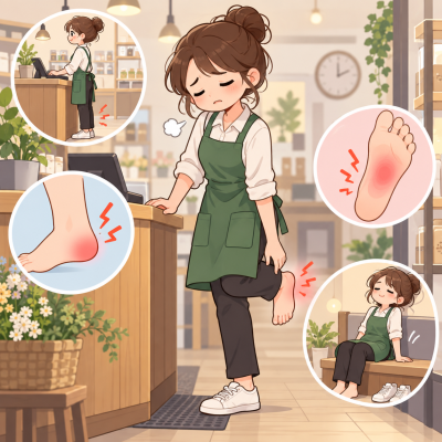 久站腳底痛怎麼辦？服務業最常忽略的足部負荷
