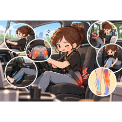 開車屁股麻、腿麻正常嗎？別只怪座椅不舒服